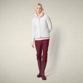 Piumino donna animal-free Carly grigio - Icons Donna | Save The Duck