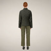 Women's Puffer Jacket Carly in Land Green - Preview FW26 Woman | Save The Duck