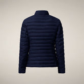 Women's Puffer Jacket Carly in Navy Blue - Preview FW26 Woman | Save The Duck