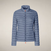 Damen-Steppjacke Carly in Kornblumenblau | Save The Duck