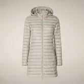 Damen-Steppmantel Bryanna in Rainy Beige | Save The Duck