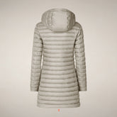 Damen-Steppmantel Bryanna in Rainy Beige | Save The Duck