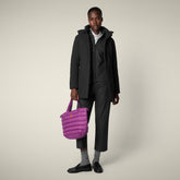 Parka donna animal free Rachel nero | Save The Duck