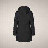 Damen-Steppmantel Rachel in Ebenholzgrau - Collection Icon | Save The Duck
