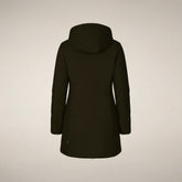 Women's Puffer jacket Rachel in Land Green - Preview FW26 Woman | Save The Duck