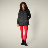 Women's faux fur Coat Bridget in Black | Save The Duck