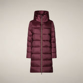 Piumino lungo donna Lysa bordeaux - Gallery FW26 | Save The Duck