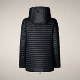 Piumino donna Alima blu nero | Save The Duck