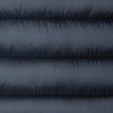 Women's animal free hooded puffer jacket Drimia in blue black | Save The Duck