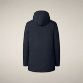 Herrenmantel Sesle in Blau-Schwarz | Save The Duck