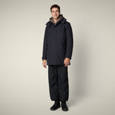 Cappotto uomo Sid blu nero | Save The Duck
