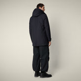Cappotto uomo Sid blu nero | Save The Duck