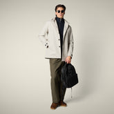 Impermeabile uomo Benjamin beige chiaro - Icons Uomo | Save The Duck