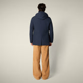 Impermeabile uomo Benjamin blu nero | Save The Duck