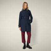 Impermeabile donna Jackie blu nero | Save The Duck