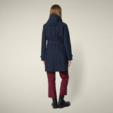 Impermeabile donna Jackie blu nero | Save The Duck