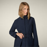 Impermeabile donna Jackie blu nero | Save The Duck