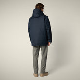 Parka uomo animal free Nicolas blu nero | Save The Duck