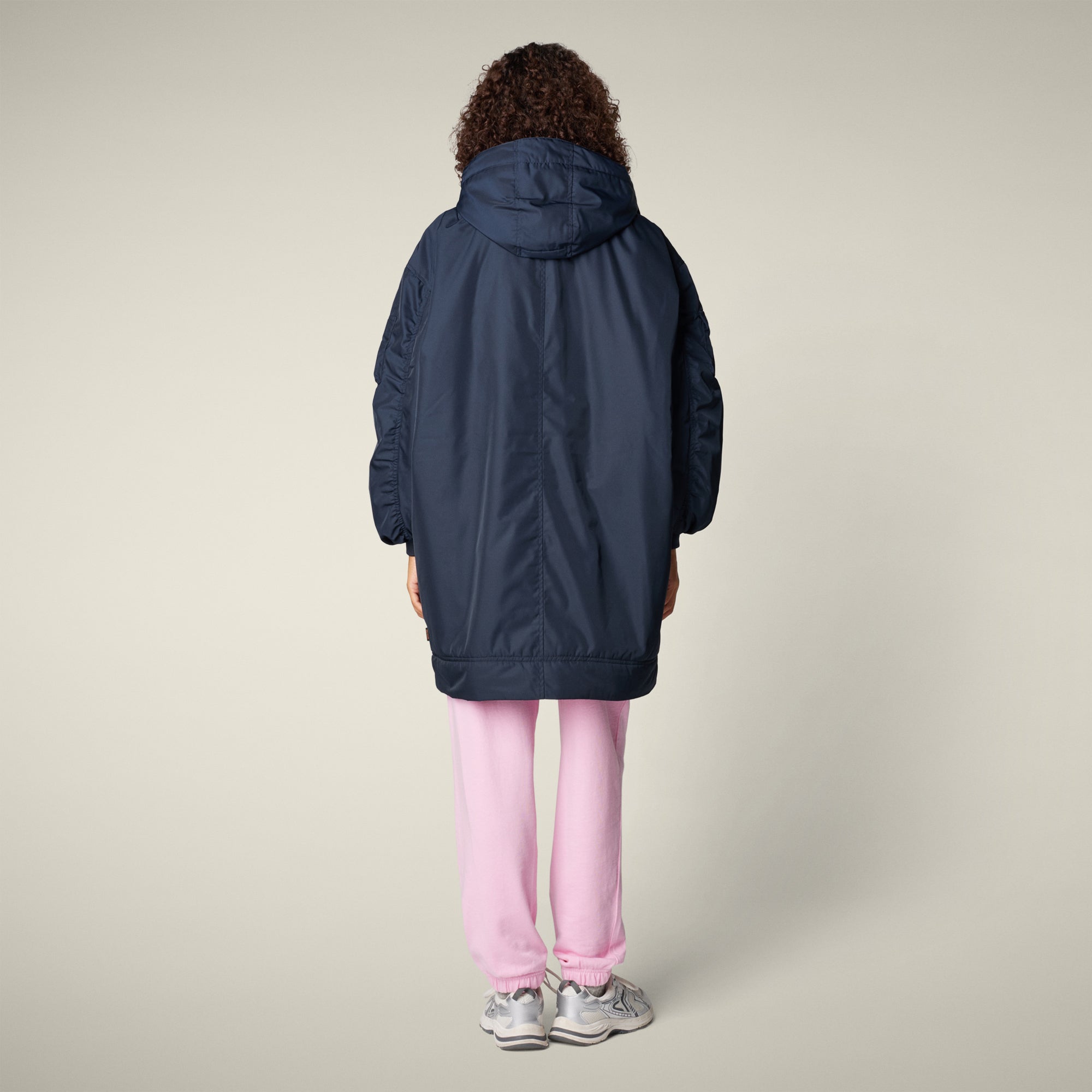 Women's Jacket Isa in Blue Black