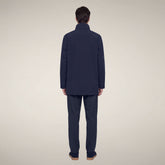 Giacca lunga 3 in 1 uomo Vintrad Combined blu navy | Save The Duck