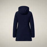 Women's Coat Ashley in Navy Blue | Save The Duck