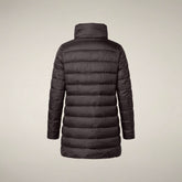 Damen-Steppjacke Lydia in Braun-Schwarz | Save The Duck