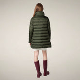 Women's Puffer Jacket Lydia in Pine Green - Preview FW26 Woman | Save The Duck