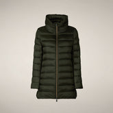 Women's Puffer Jacket Lydia in Pine Green - Preview FW26 Woman | Save The Duck