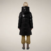 Women's Puffer Coat Isabel in Black - FW26 Woman | Save The Duck