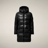 Women's Puffer Coat Ines in Black - FW26 Woman | Save The Duck