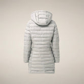 Women's Puffer Jacket Carol in Frozen Grey - Preview FW26 Woman | Save The Duck