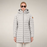 Damen-Steppjacke Carol in Gefrorenes Grau | Save The Duck