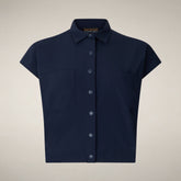 Top donna Eisha blu navy - ASAP | Save The Duck