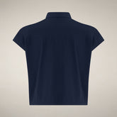 Top donna Eisha blu navy - ASAP | Save The Duck