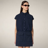 Top donna Eisha blu navy - ASAP | Save The Duck