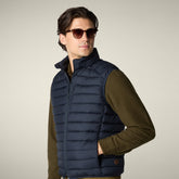 Gilet animal free uomo Rhus blu nero - Icons Uomo | Save The Duck
