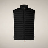 Gilet imbottito uomo Adam Nero | Save The Duck