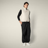 Gilet imbottito uomo Adam Beige chiaro | Save The Duck