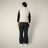 Gilet imbottito uomo Adam Beige chiaro | Save The Duck