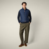 Gilet imbottito uomo Adam blu navy | Save The Duck