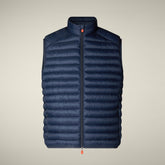 Gilet imbottito uomo Adam blu navy | Save The Duck