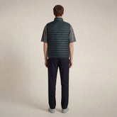 Gilet imbottito uomo Adam verde lucertola | Save The Duck