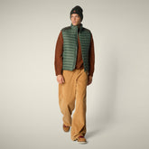 Gilet imbottito uomo Cleon verde timo - Icons Uomo | Save The Duck