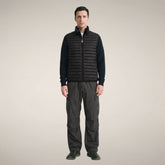 Gilet imbottito uomo Vince nero - Prodotti | Save The Duck