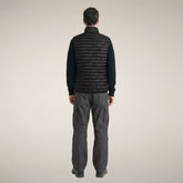 Gilet imbottito uomo Vince nero - Prodotti | Save The Duck