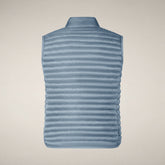 Gilet imbottito donna Arabella azzurro polvere | Save The Duck