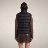 Veste sans manches matelassée Charlotte noir pour femme | Save The Duck