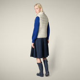 Gilet imbottito donna Charlotte Beige chiaro - Icons Donna | Save The Duck