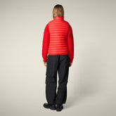 Gilet imbottito donna Charlotte rosso vivo | Save The Duck