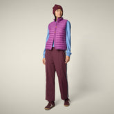 Gilet imbottito donna Charlotte viola ciclamino | Save The Duck